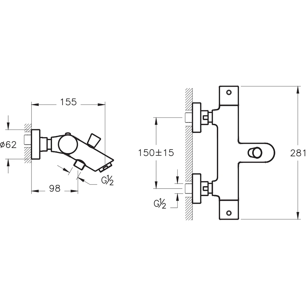 Artema AquaHeat Mat Siyah Duş Bataryası - A4718336 Hemen Al