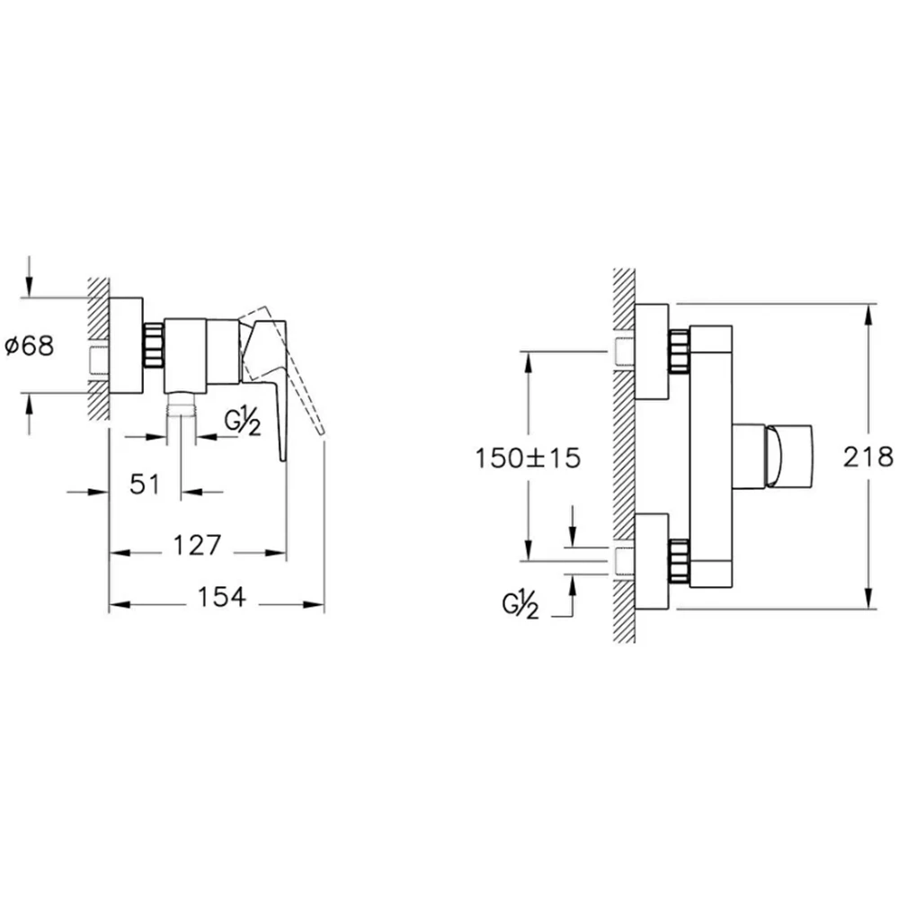 Artema Flow Square Duş Bataryası - A42931 Hemen Al