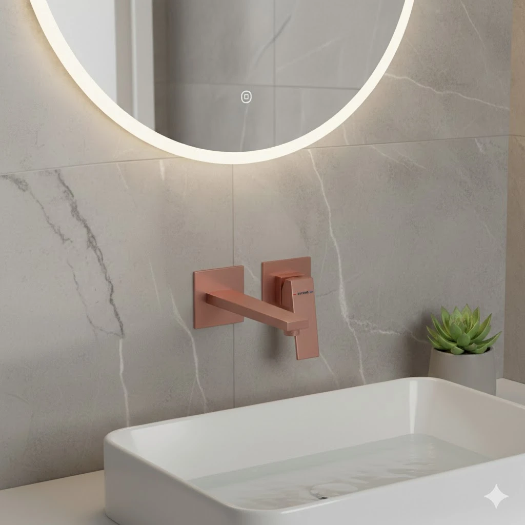 Artema Minimax Square Ankastre Lavabo Bataryası Uzun Fıçalı Soft Bakır(A4359324) Hemen Al