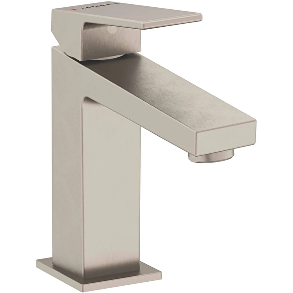 Artema Minimax Square Fırçalı Nikel Yüksek Lavabo Bataryası - A4372234