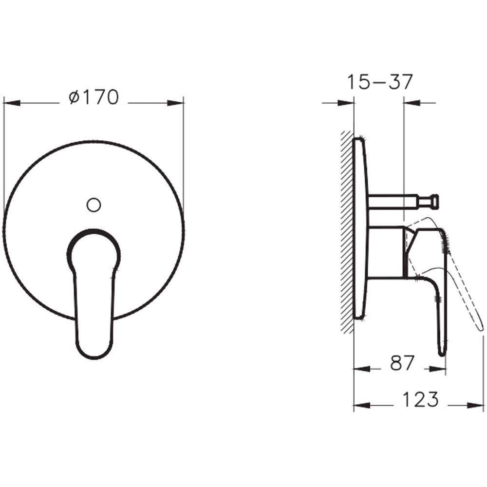 Artema Root Round Soft Altın Ankastre Banyo Bataryası - A4283074 Hemen Al