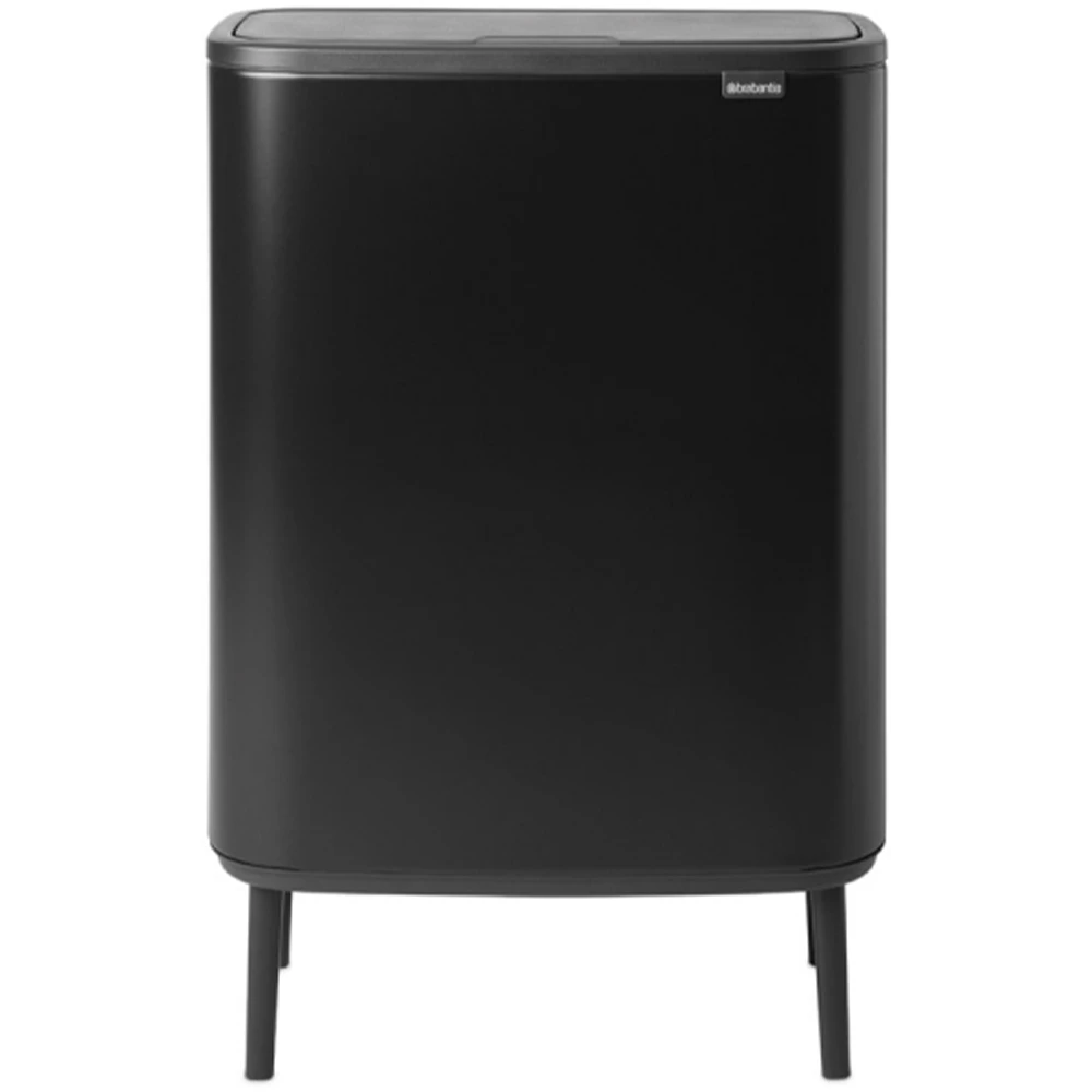 Brabantia Bo 2x30 Lt Ayaklı Dokunmatik Mat Siyah Çöp Kovası - A.2BR.130625 Hemen Al