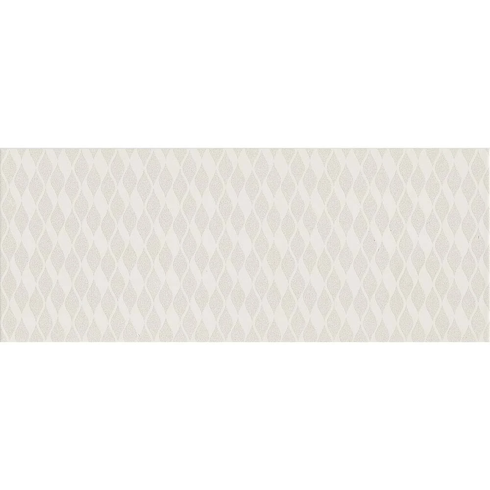 Çanakkale Seramik Dek-9626 Paradis Işıltılı Beyaz Full Dekor 20x50