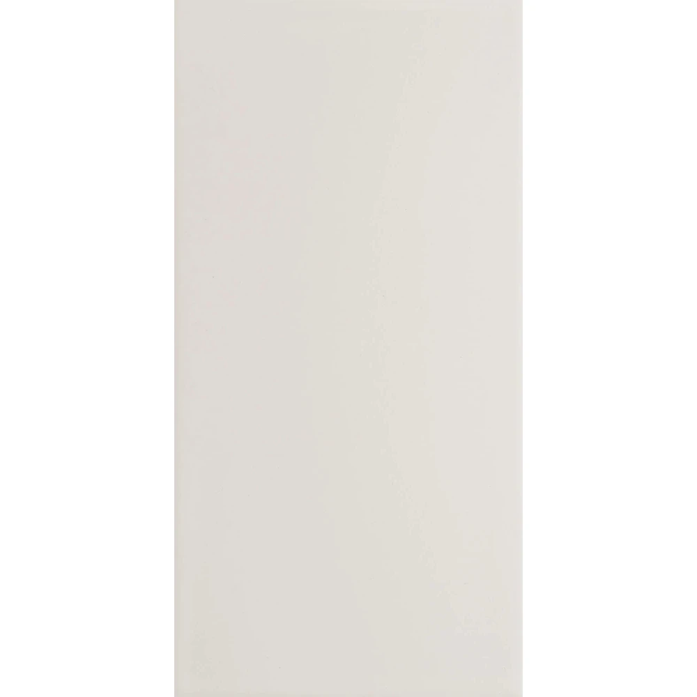 Çanakkale Seramik Fon-3142 Tiny Vivid Beyaz Düz 10x20