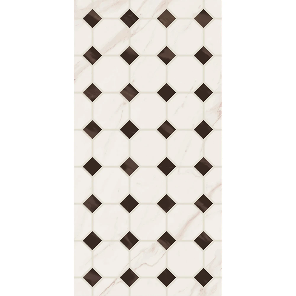 Çanakkale Seramik Fon-8029 Line Calacatta Krem Dekor 30x60