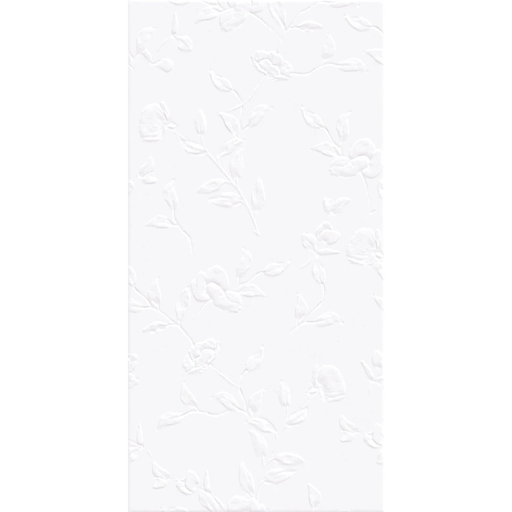 Çanakkale Seramik Rm-8774r Peony Beyaz Çiçek Dekor Rektifiyeli 30x60 R