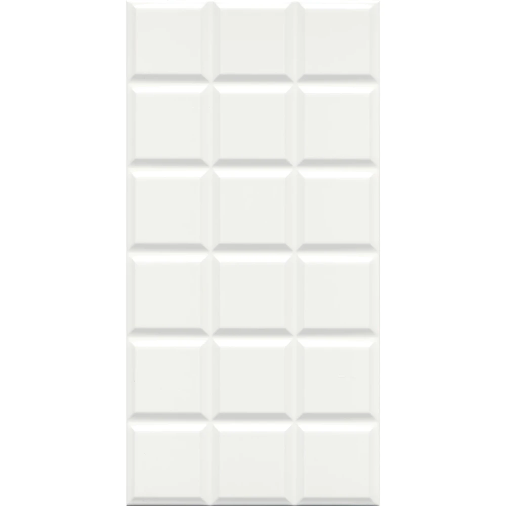 Çanakkale Seramik Rp-8283 Millennium Kare 10X10 Parlak Beyaz 30x60