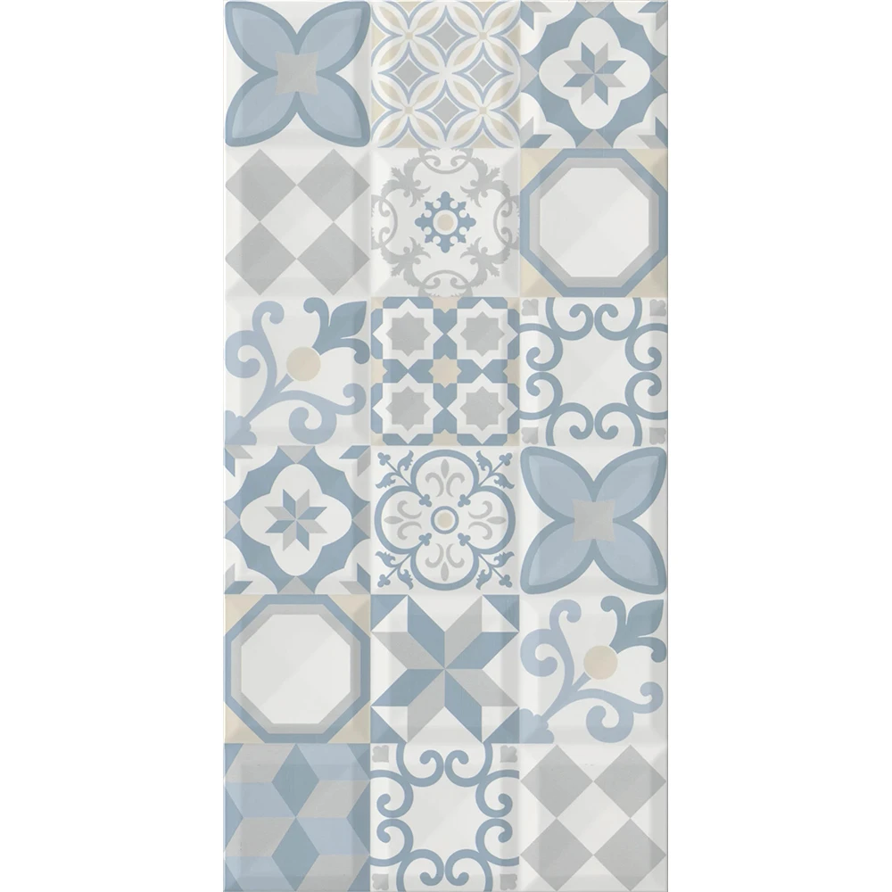 Çanakkale Seramik Rp-8390 Aria Mavi-Krem Klasik 30x60