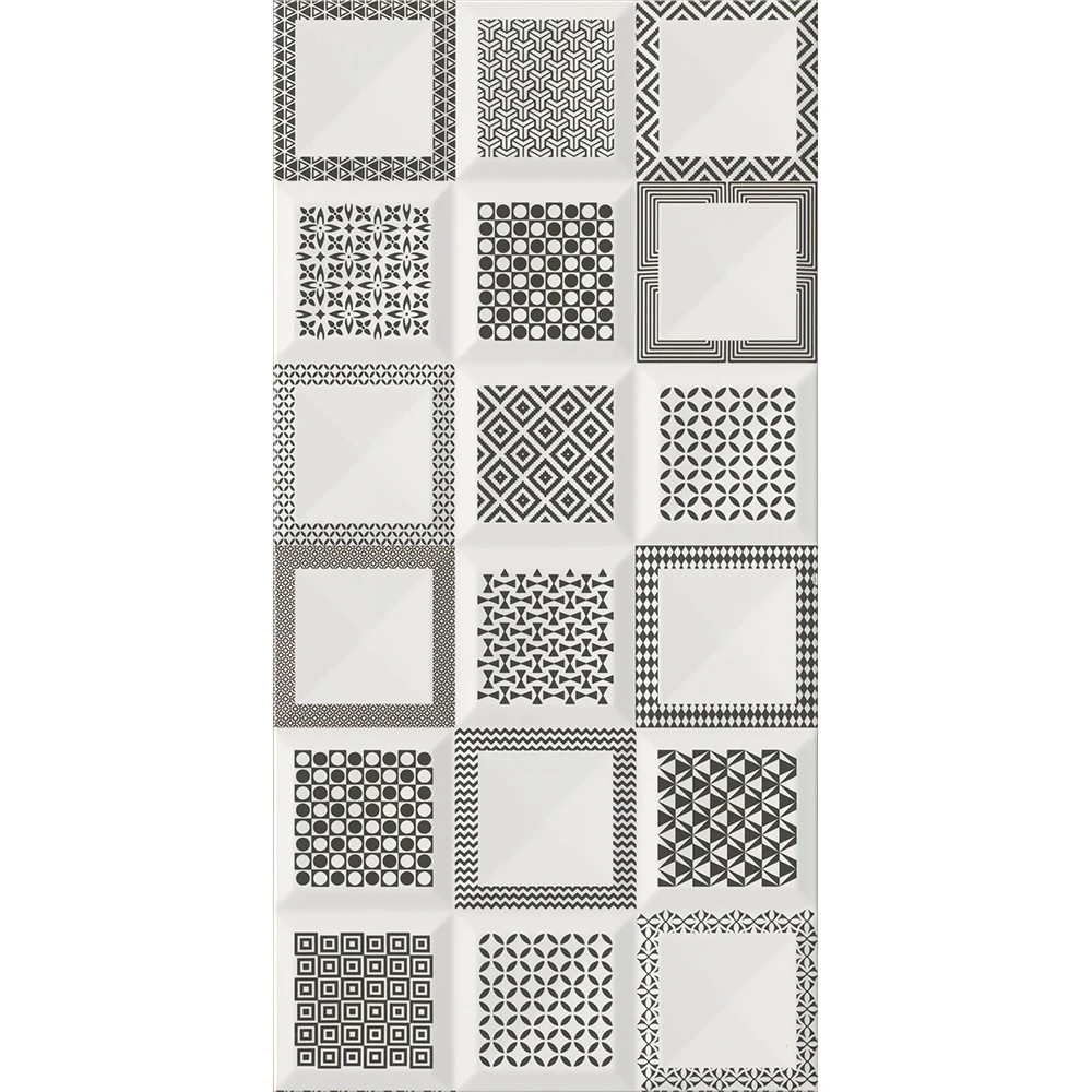 Çanakkale Seramik Rp-8394 Aria Siyah Modern 30x60