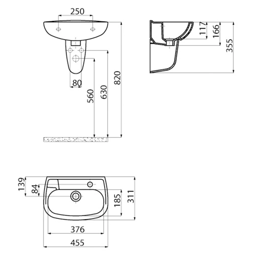 Creavit 30x45 Cm Oval Lavabo Hemen Al