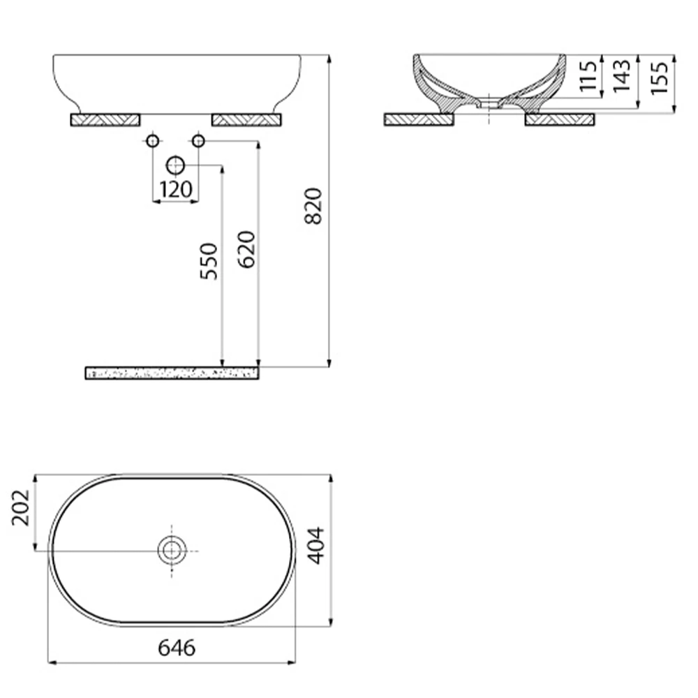 Creavit Mina 65 Cm Çanak Lavabo Hemen Al