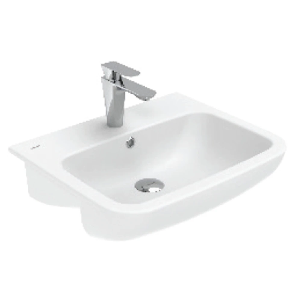 Creavit Ness 55 Cm Yarım Tezgah Lavabo Hemen Al