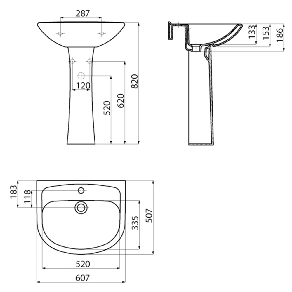 Creavit Pitta 60 Cm Lavabo Hemen Al