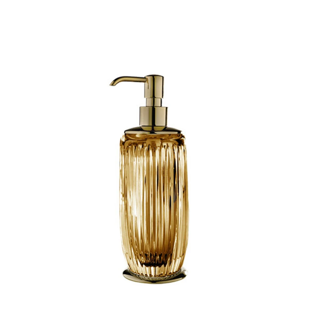3sc Elegance Amber-Altın Tezgah Üstü Sıvı Sabunluk