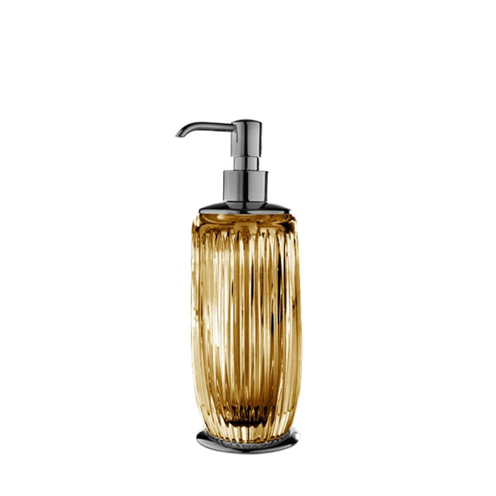 3sc Elegance Amber-Krom Tezgah Üstü Sıvı Sabunluk