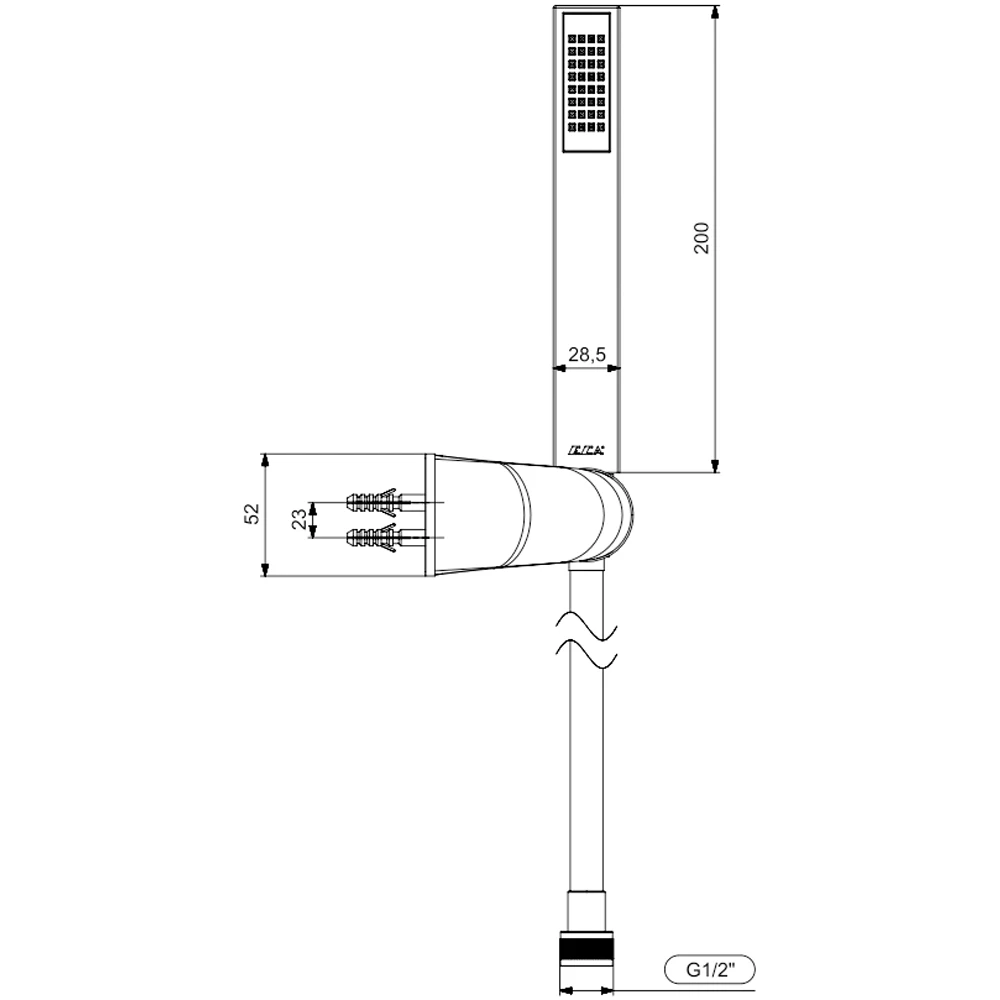 Eca Life 1 Fonksiyonlu Mafsallı El Duşu Takımı - 102117779 Hemen Al