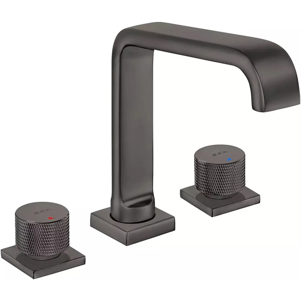 Eca Life 3 Delikli Tezgah Üstü Mat Antrasit Ankastre Lavabo Bataryası - 102105777C5 Hemen Al