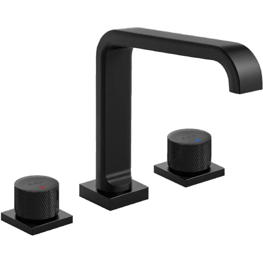 Eca Life 3 Delikli Tezgah Üstü Mat Siyah Ankastre Lavabo Bataryası - 102105777C1 Hemen Al
