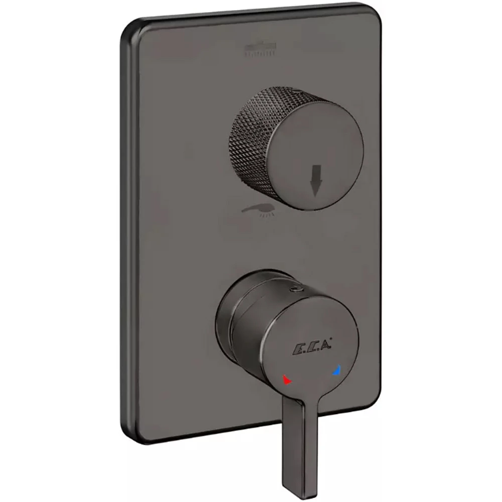 Eca Life Mat Antrasit Ankastre Banyo Bataryası - 102167222C5-KDE Hemen Al