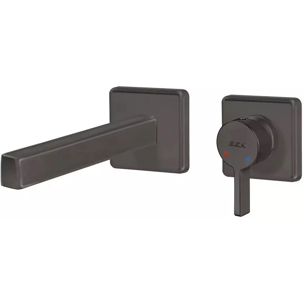 Eca Life Mat Antrasit Ankastre Lavabo Bataryası - 102167622C5-KK Hemen Al