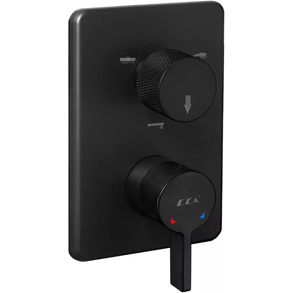 Eca Life Mat Siyah Ankastre Banyo Bataryası - 102167322C1-K Hemen Al