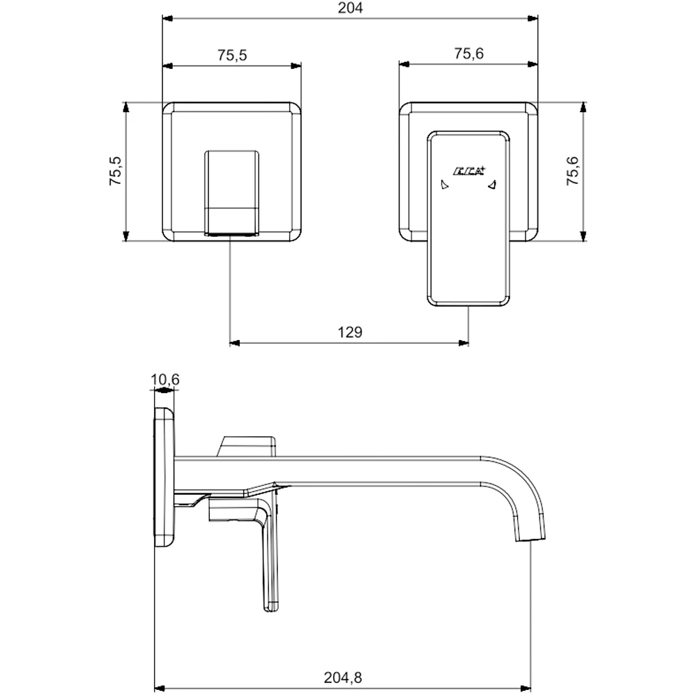 Eca Royal Ankastre Lavabo Bataryası - 102167629-KK Hemen Al