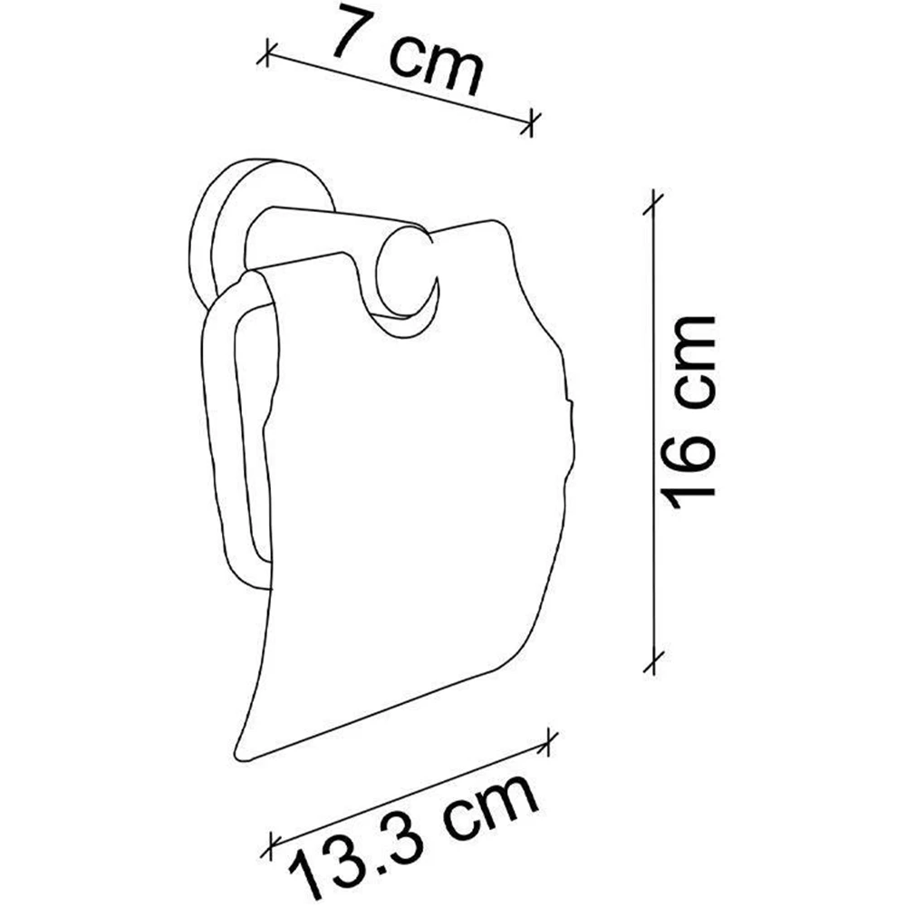 Fontana FJ-20103 Kapaklı Tuvalet Kağıtlığı Hemen Al