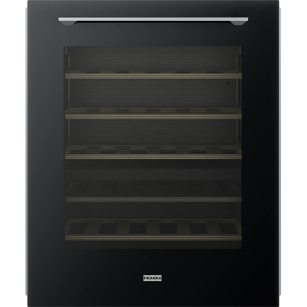 Franke Maris FMA 36 WCR BK Siyah Cam Ankastre Şaraplık