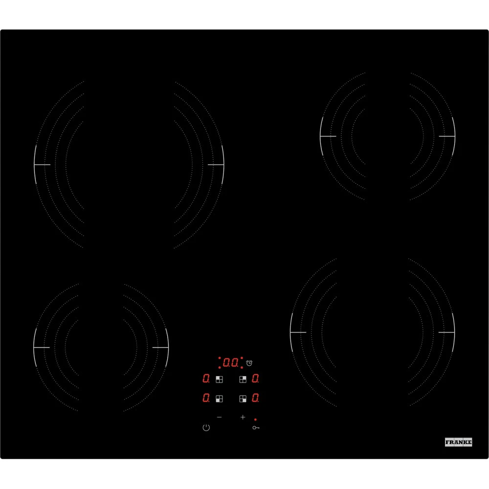 Franke FRSM 604 C T BK 4 Gözlü 60 Cm Ankastre Elektrikli Ocak Hemen Al