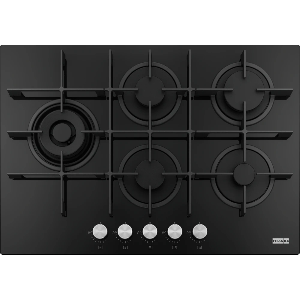 Franke Maris FHMA 755 4G DCL BK C Siyah Cam Ankastre Ocak