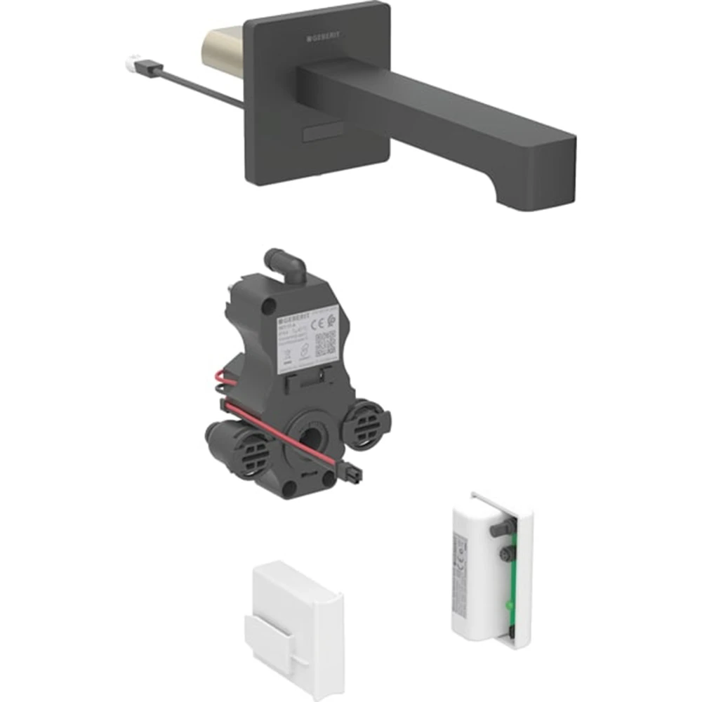 Geberit Brenta Mat Siyah Ankastre Fotoselli Lavabo Bataryası - 116.295.14.1 Hemen Al