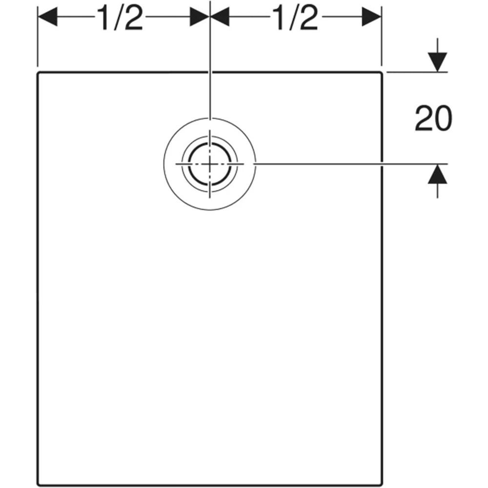 Geberit Nemea 100x80 Cm Dikdörtgen Duş Teknesi - 550.573.00.1 Hemen Al
