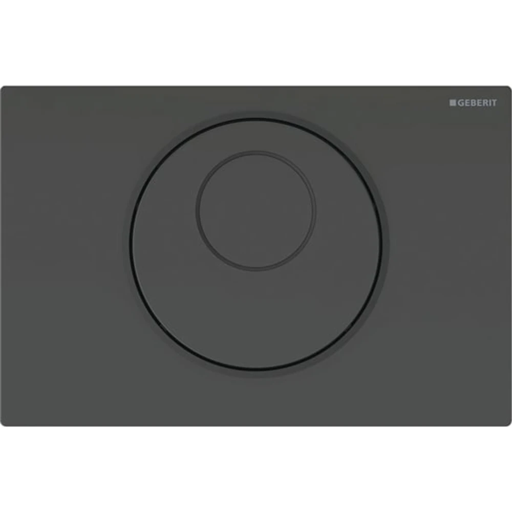Geberit Sigma10 Mat Siyah Çift Basmalı Kumanda Kapağı - 115.891.DW.6