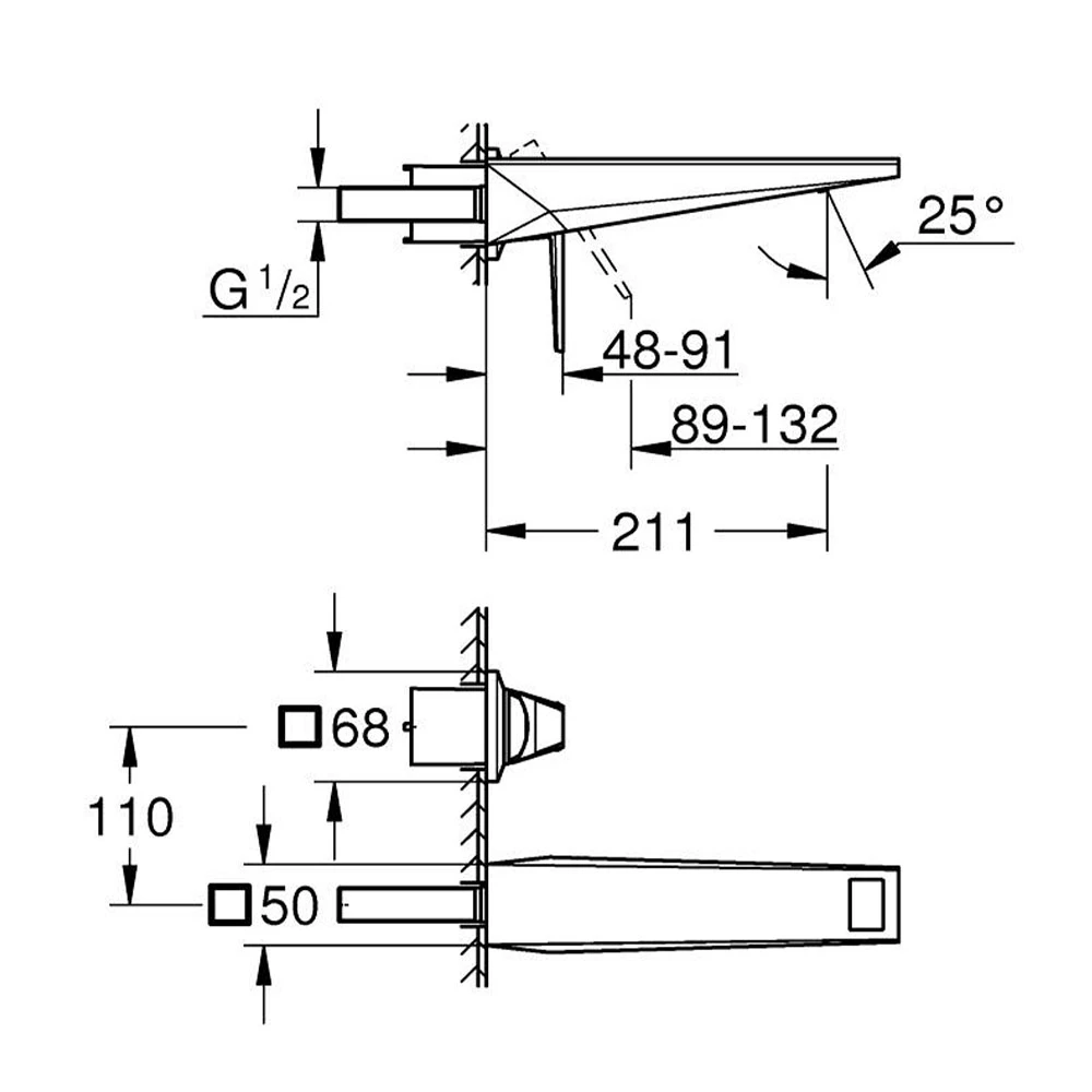 Grohe Allure Brilliant Private Collection İki Delikli Lavabo Bataryası - 29519AL0 Hemen Al