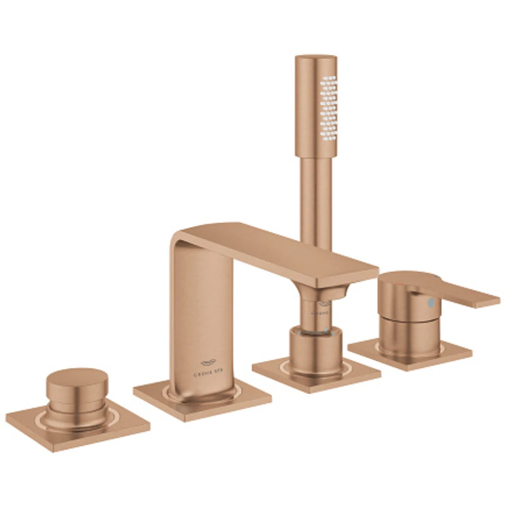 Grohe Allure New Dört Delikli Rose Gold Küvet Bataryası - 19316DL1 Hemen Al