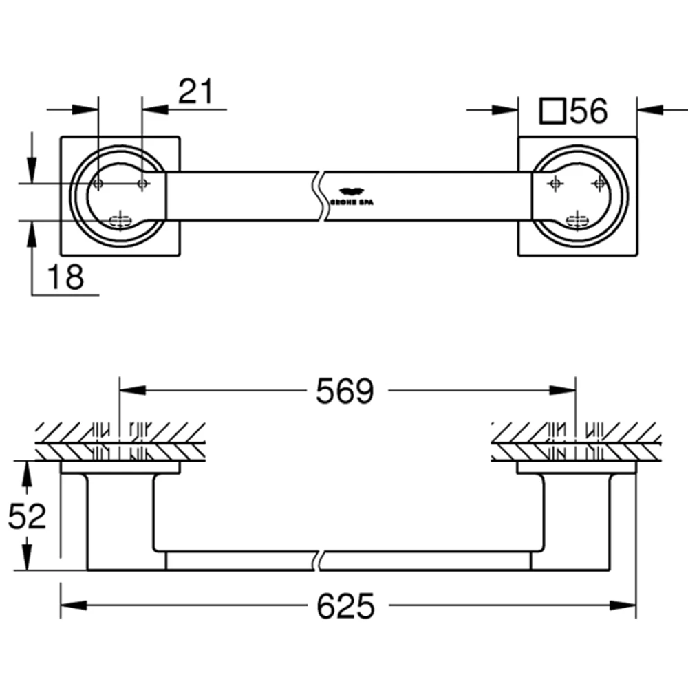 Grohe Allure New Havluluk - 40341001 Hemen Al