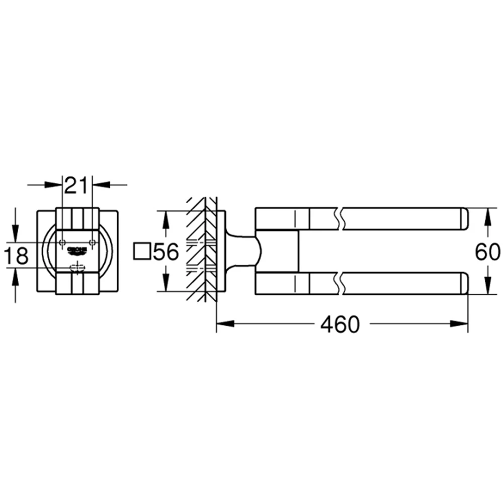 Grohe Allure New Havluluk - 40342001 Hemen Al