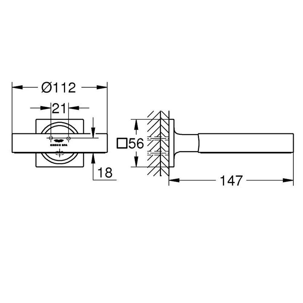 Grohe Allure Bronz Sabunluk Tutacağı -  40963GN1 Hemen Al