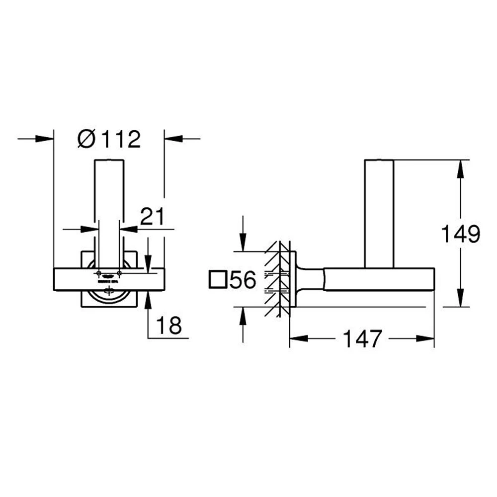 Grohe Allure Yedek Altın Tuvalet Kağıtlığı - 40956GN1 Hemen Al