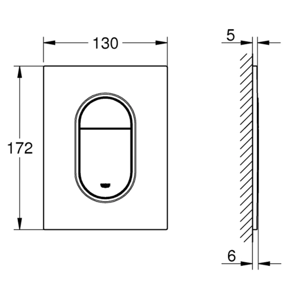 Grohe Arena Cosmopolitan Kumanda Paneli - 37624000 Hemen Al