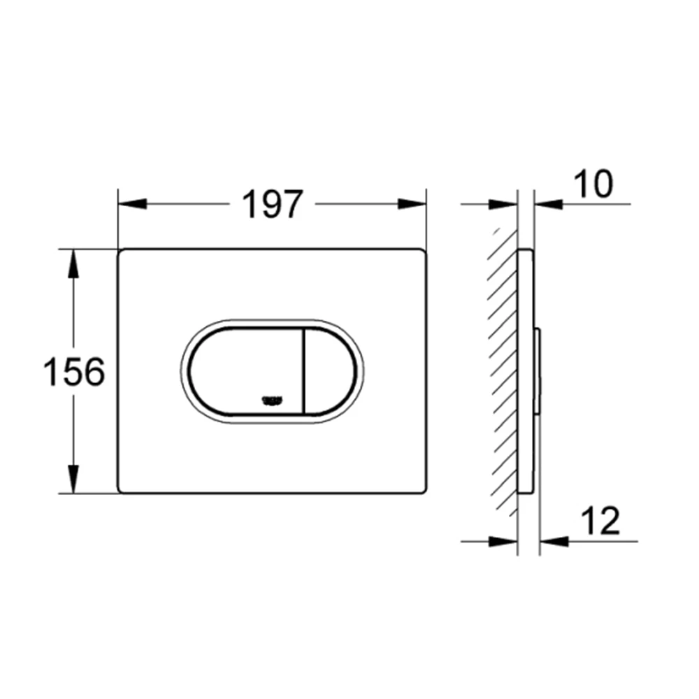 Grohe Arena Cosmopolitan Kumanda Paneli - 38858000 Hemen Al