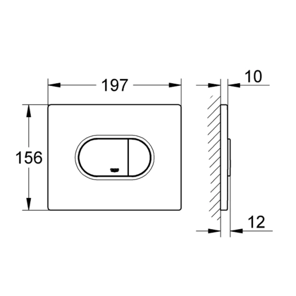 Grohe Arena Cosmopolitan Kumanda Paneli - 38858SH0 Hemen Al