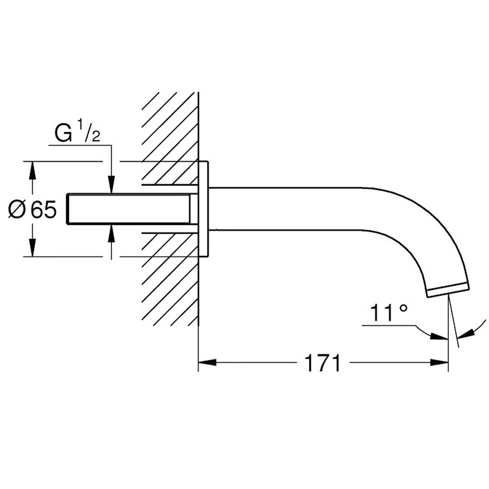 Grohe Atrio New Classic Fırçalı Sert Grafik Çıkış Ucu - 13487AL0 Hemen Al