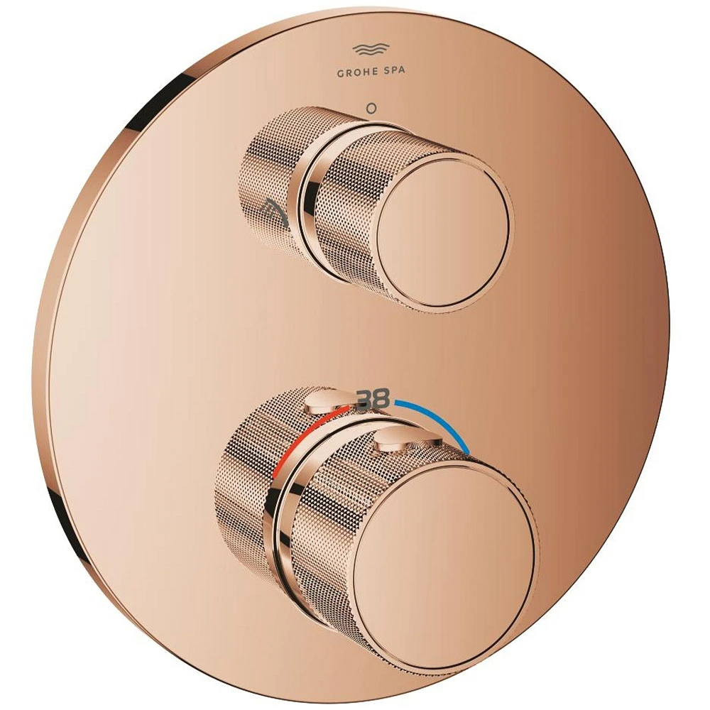 Grohe Atrio Private Collection Ankastre Termostatik Rose Gold Banyo Bataryası - 24396DA0 Hemen Al