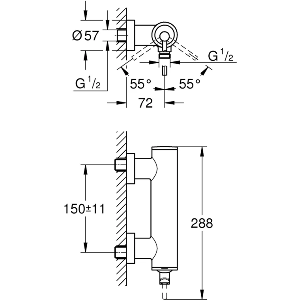 Grohe Atrio Tek Kumandalı Duş Bataryası - 32650DC3 Hemen Al