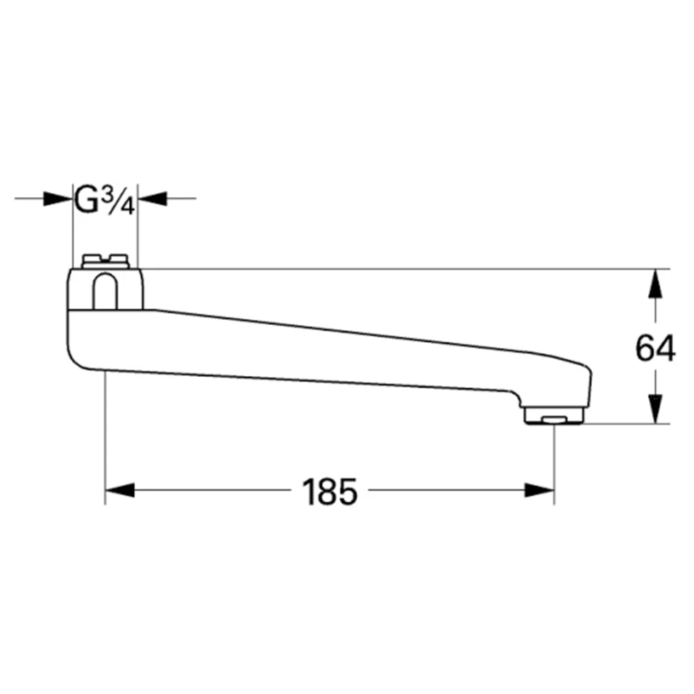 Grohe Döküm Döner Çıkış Ucu - 13430000 Hemen Al