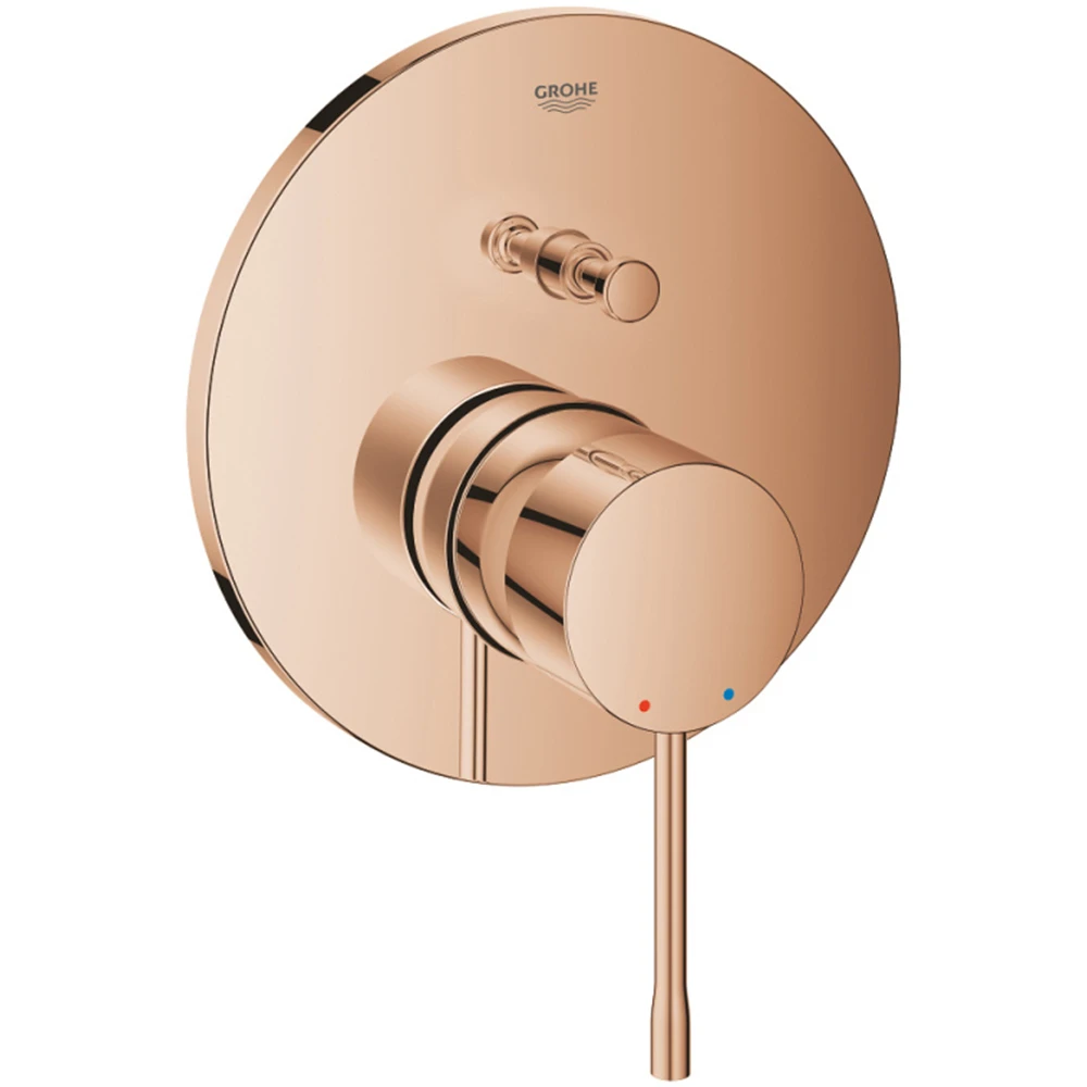 Grohe Essence New Ankastre Rose Gold Banyo-Duş Bataryası - 24167DA1 Hemen Al