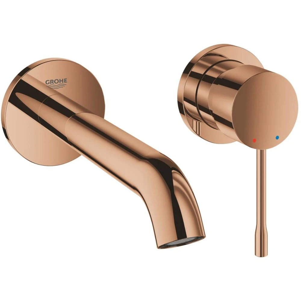 Grohe Essence New İki Delikli Rose Gold Ankastre Lavabo Bataryası -  19408DA1 Hemen Al