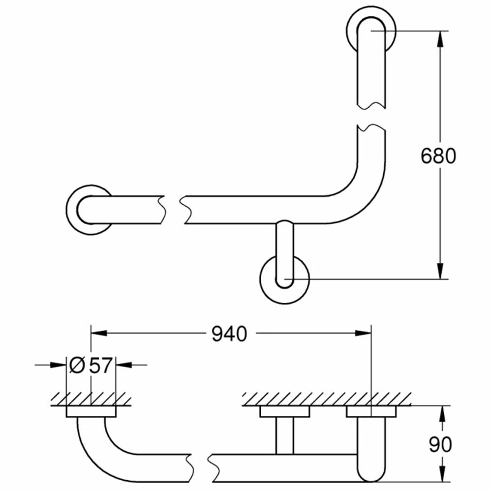 Grohe Essentials New Banyo Tutamağı - 40797001 Hemen Al