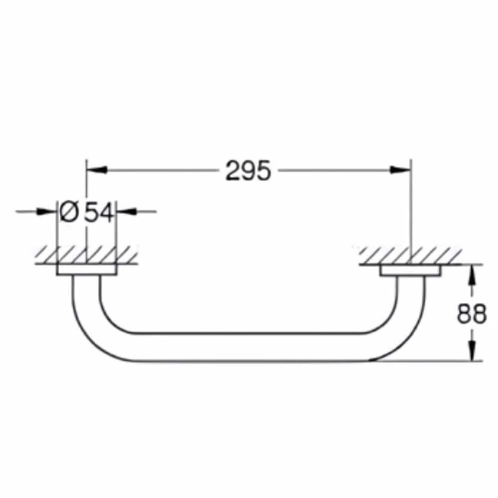 Grohe Essentials Siyah Banyo Tutamağı - 1024712430 Hemen Al